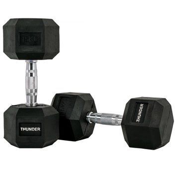 Гантель шестигранна THUNDER 15 кг DL-6A6DA339FC фото