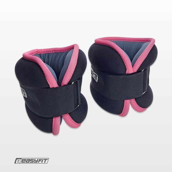 Обтяжувачі EasyFit Comfort 1 кг для ніг та рук з металом (пара) DL-A5FBCD2896 фото