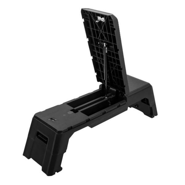 Степ-платформа з функцією лави inSPORTline AeroBench, чорна D-003492 фото