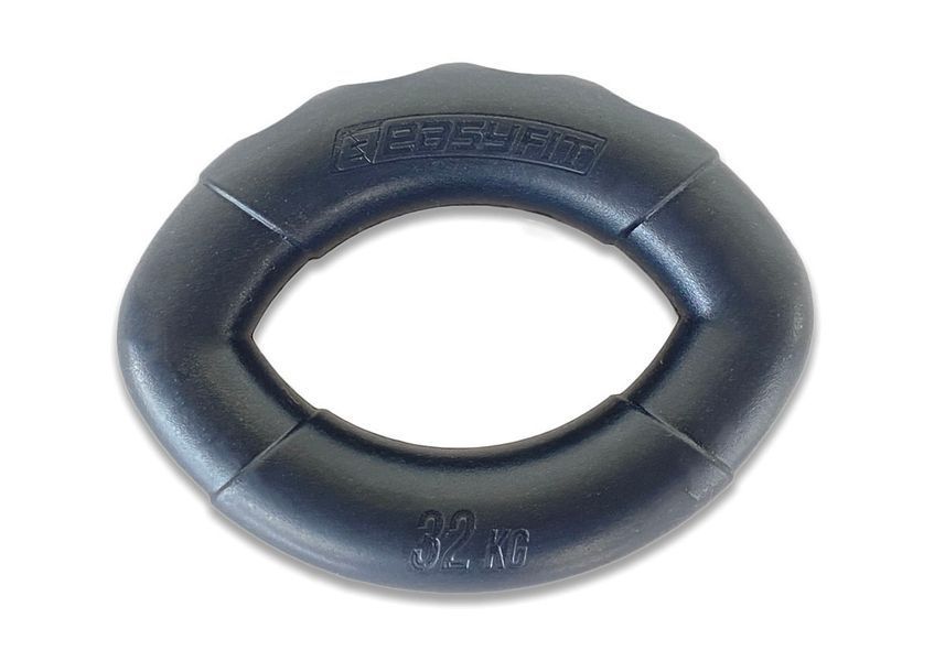 Еспандер кистьовий EasyFit Elliptic 32 кг чорний D-002501 фото