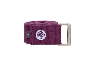 Ремінь для йоги Manduka AligN Yoga Strap Indulge 244&times;4,4 см фіолетовий DL-6D04DD1F8B фото
