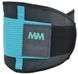 Пояс компресійний MadMax MFA-277 Slimming belt Black/turquoise D-002710 фото 4