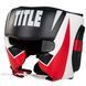 Боксерський шолом TITLE MMA Command Black/White/Red L (капа в комплекті) D-000311 фото 2