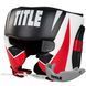 Боксерський шолом TITLE MMA Command Black/White/Red L (капа в комплекті) D-000311 фото 1