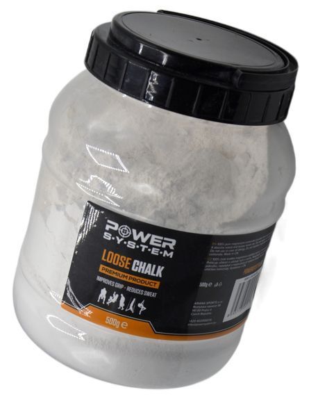 Магнезія спортивна суха PowerSystem PS-4090 Powder Chalk 500 г. D-002107 фото