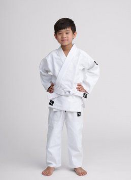 Біле дитяче кімоно для дзюдо IPPON GEAR FUTURE 2, 120 см D-002843 фото