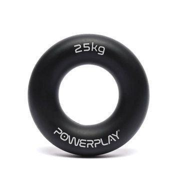 Еспандер кистьовий силіконовий PowerPlay PP-4324 Hand Grip Ring Hard 25 кг. чорний DL-C7929B759C фото