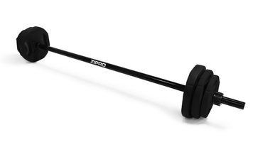 Штанга Body Pump Black Zipro з комплектом обтяжень 20 кг D-002301 фото