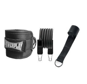 Манжета для тяги PowerPlay 4334 Ankle Strap чорна D-002212 фото