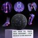 Масажний м'яч PowerPlay PP-4350 Epp Massage Ball (d8) Чорно/ фіолетовий D-000854 фото 8