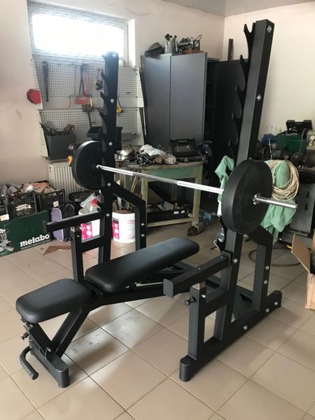 Лава для жиму професійна RN-Sport black rock чорний D-003440 фото