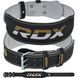 Пояс для важкої атлетики RDX 4 шкіряний Black Gold 2XL D-002121 фото 1
