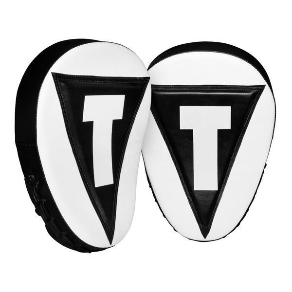 Лапи боксерські TITLE Boxing Attack &ldquo;Big-T&rdquo; Punch Mitts 2.0 White/Black D-000637 фото