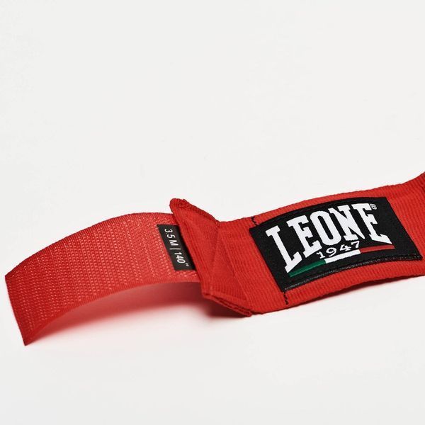 Бинти для боксу Leone AB705 Red 3.5m D-000020 фото