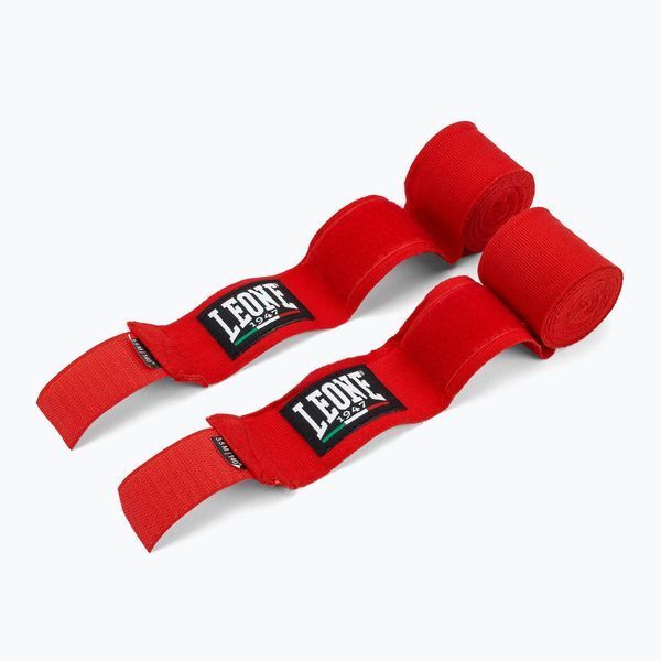 Бинти для боксу Leone AB705 Red 3.5m D-000020 фото