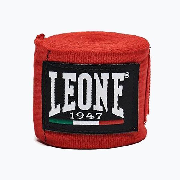 Бинти для боксу Leone AB705 Red 3.5m D-000020 фото