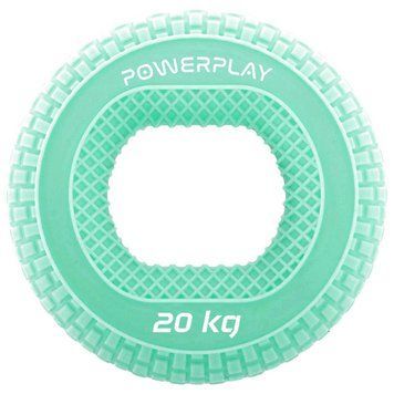 Еспандер кистьовий силіконовий PowerPlay PP-4333 Hand Grip Medium 20 кг. зелений DL-FBDD498949 фото