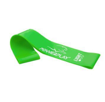Гумка для фітнесу PowerPlay 4114 Mini Power Band 0,8 мм. Light Зелена (5&ndash;8 кг) DL-75793F1F37 фото