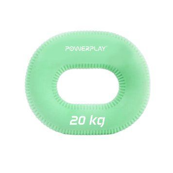 Еспандер кистьовий силіконовий PowerPlay PP-4336 Hand Grip Medium 20 кг. зелений DL-6B2FB6BCAE фото