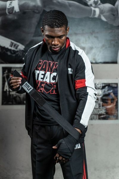 Бинти для боксу TITLE Boxing Mexican Style 180" Black (4,5 м.) D-000050 фото
