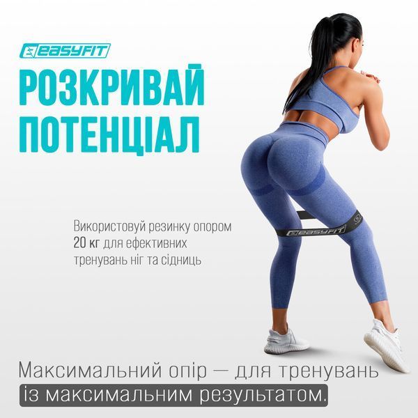 Гумки для фітнесу EasyFit MonoBand набір 3 шт. D-002411 фото
