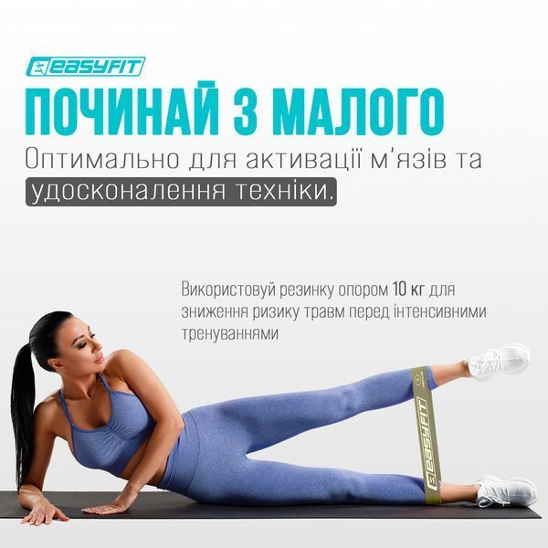 Гумки для фітнесу EasyFit MonoBand набір 3 шт. D-002411 фото