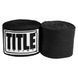 Бинти для боксу TITLE Boxing Mexican Style 180" Black (4,5 м.) D-000050 фото 1