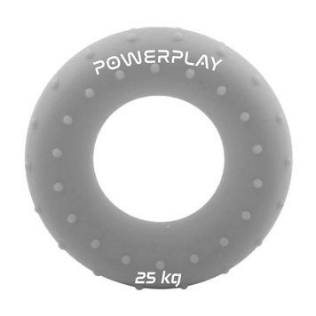 Еспандер кистьовий силіконовий PowerPlay PP-4338 Hand Grip Large 25 кг. сірий DL-322D5BE763 фото