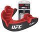 Капа боксерська OPRO Silver UFC Hologram Black/Red (art.002259002) D-000542 фото 1