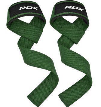 Лямки для тяги RDX W1 Gym Single Strap Army Green Plus D-002089 фото