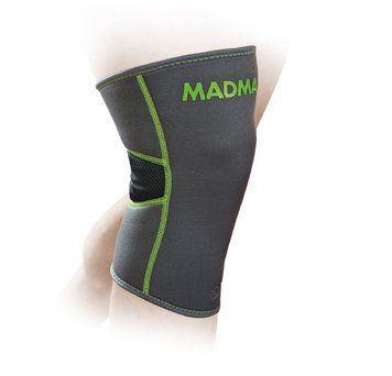Наколінник MadMax MFA-294 Zahoprene Knee Support Dark Grey/Green XXL D-000780 фото