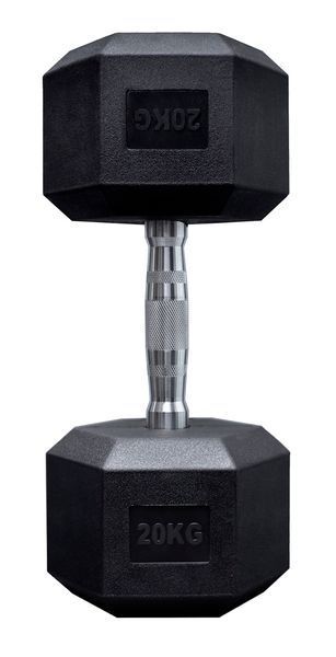 Гантель шестигранна (гексагональна) VNK PRO 45 кг (1 шт.) D-001621 фото