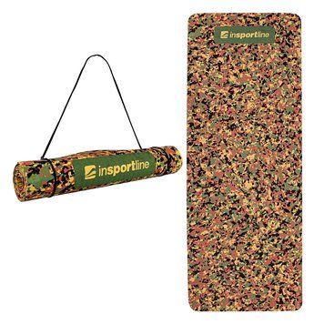 Гімнастичний килимок inSPORTline Camu 173&times;61&times;0,4 cm - коричневий камуфляж D-001220 фото