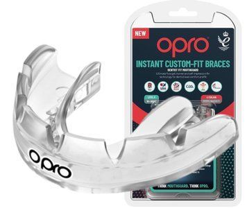 Капа OPRO Instant Single Colour Braces доросла (вік 11+) Clear (art.102522007) DL-AB1638E22C фото