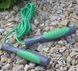 Скакалка PowerPlay 4204 Classic Jump Rope Зелена (2,7m.) D-002612 фото 8