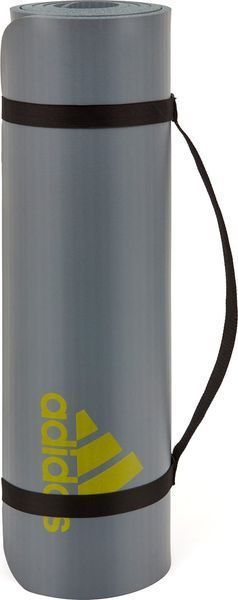 Килимок для йоги Adidas Tie-Dye Yoga Mat сірий, жовтий Уні 183&times;61&times;1 см D-001217 фото