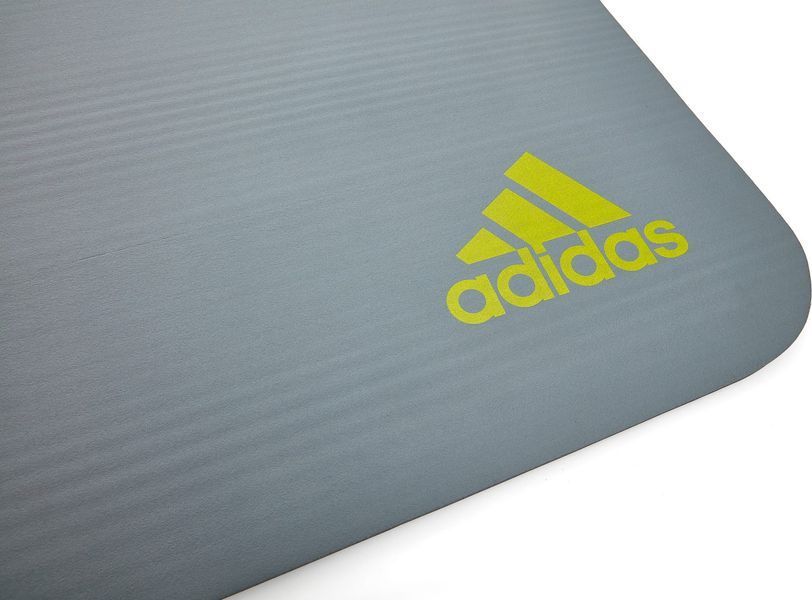 Килимок для йоги Adidas Tie-Dye Yoga Mat сірий, жовтий Уні 183&times;61&times;1 см D-001217 фото