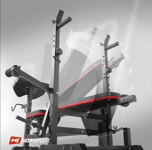 Лава для жиму TX-075 Pro , 4 грифи, 115 кг дисків RN-Sport D-003416 фото
